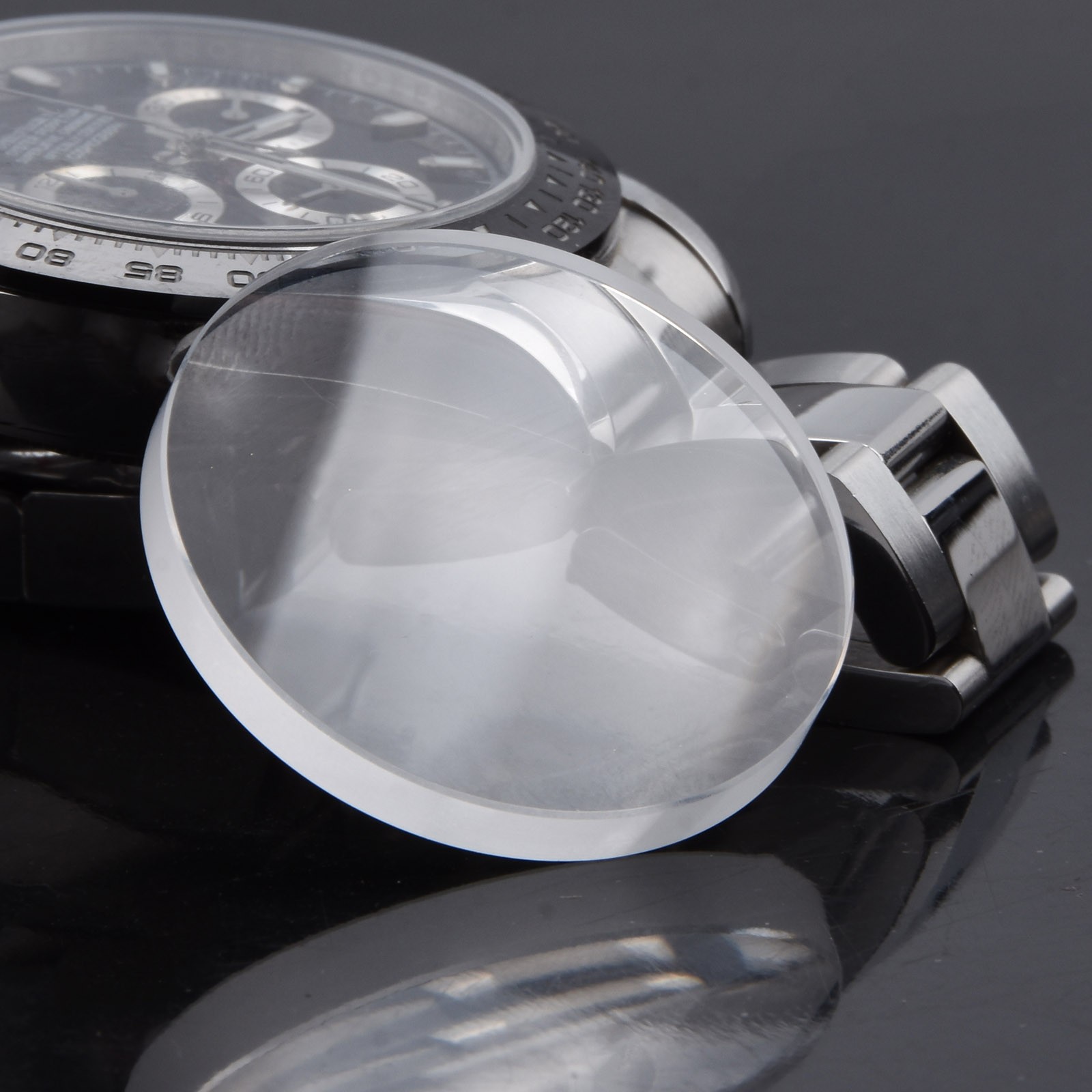 Watch Sapphire Crystal Glass For Seiko SKX007/009 SKX011 SKX171 SKX175 SKX401K