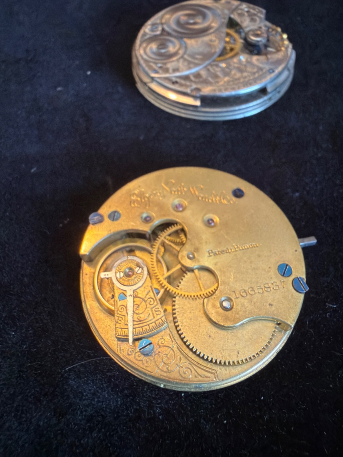 For Projects: Lot of 14, Pocket Watch Movements. Waltham, Elgin, Balances R Free