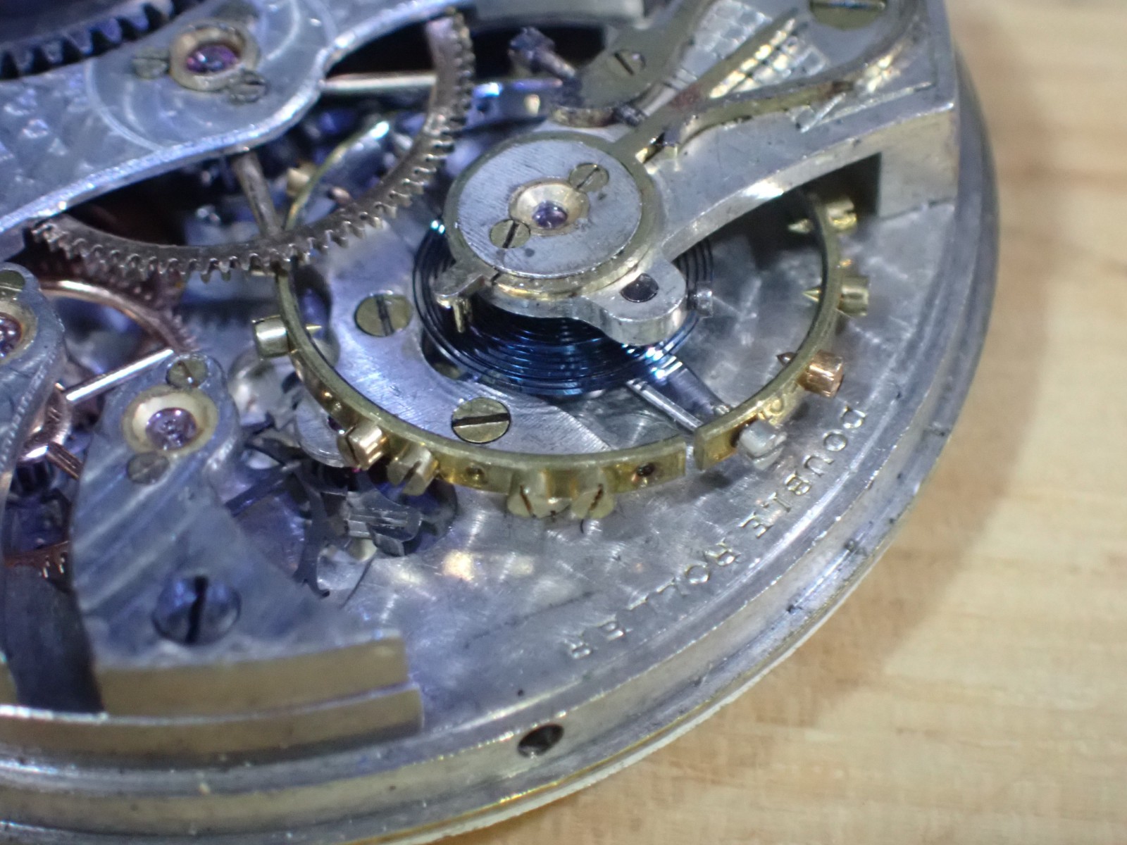 1919 Illinois 17 Jewel Manual Wind 16s Pocket Watch Movement parts 305 Governor