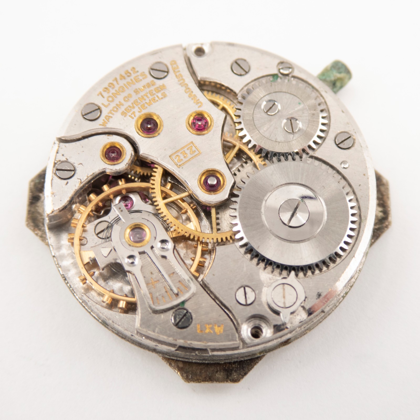 Vintage Longines Caliber 23Z 17-Jewel Wristwatch Movement