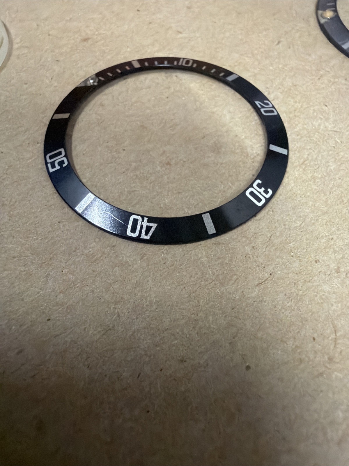 Rolex Submariner 5513 Bezels And Crystal Used, Faded Ghost