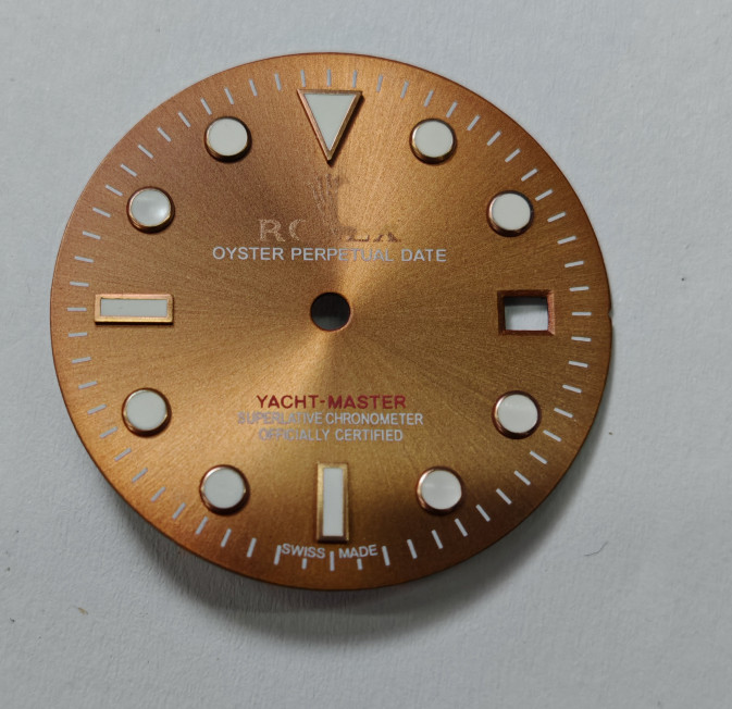 29mm Yacht Watch Dial Green Luminous For 8215 2824 Movement Watch Parts
