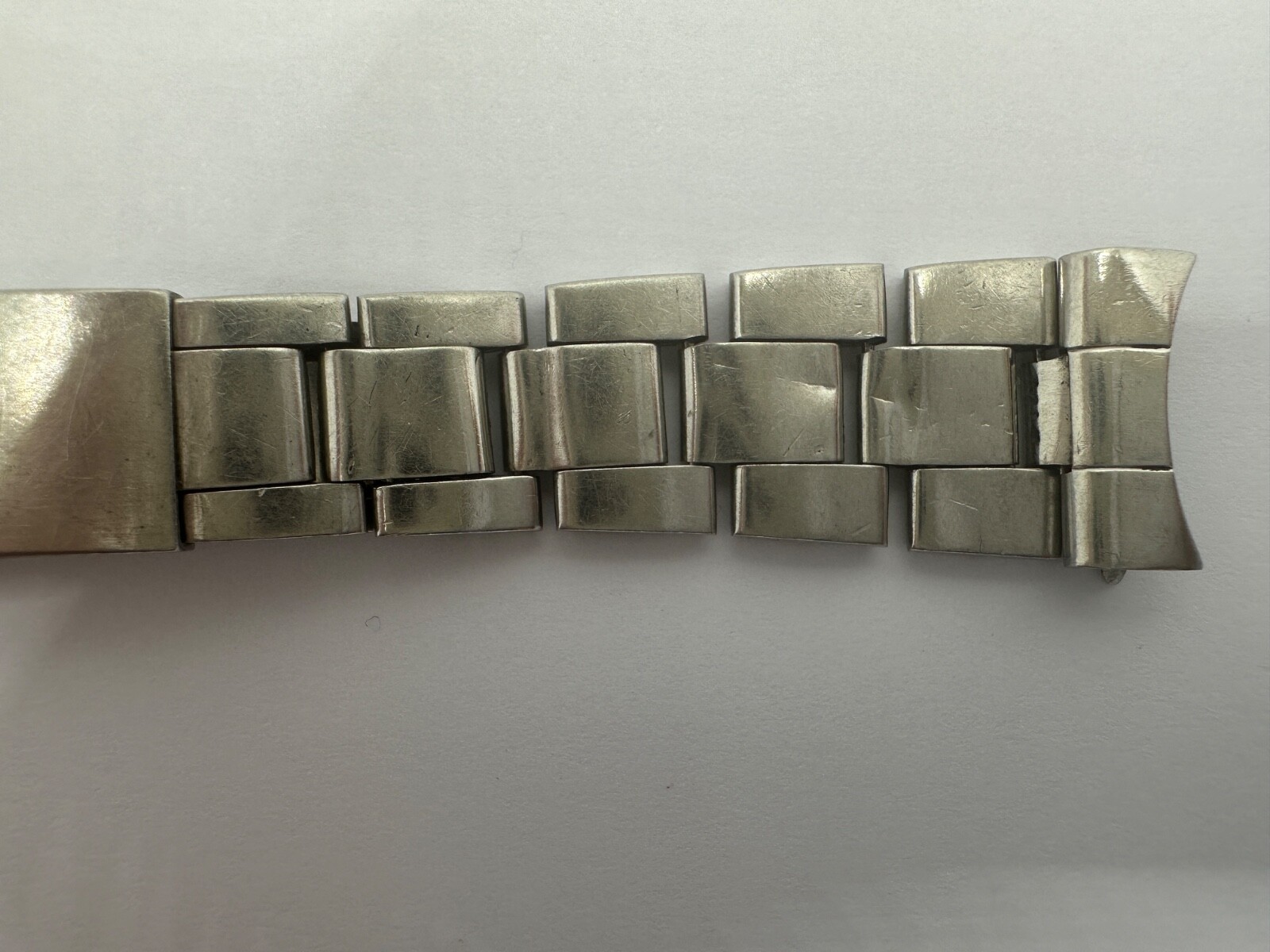 ORIGINAL Rolex 7835 Steel Band Bracelet 19MM 357 Endlinks good length!