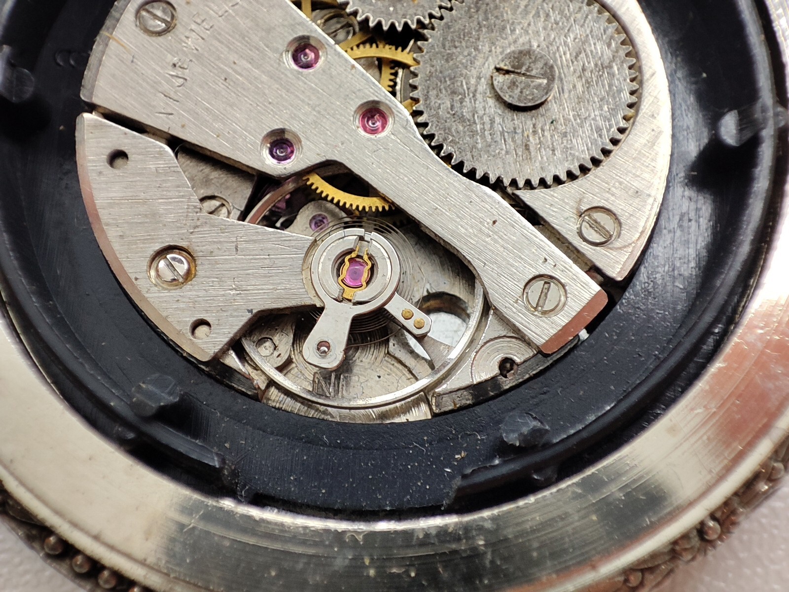 hunting scene pocket Watch lifestar watch – 46.5 mm – for parts and spares
