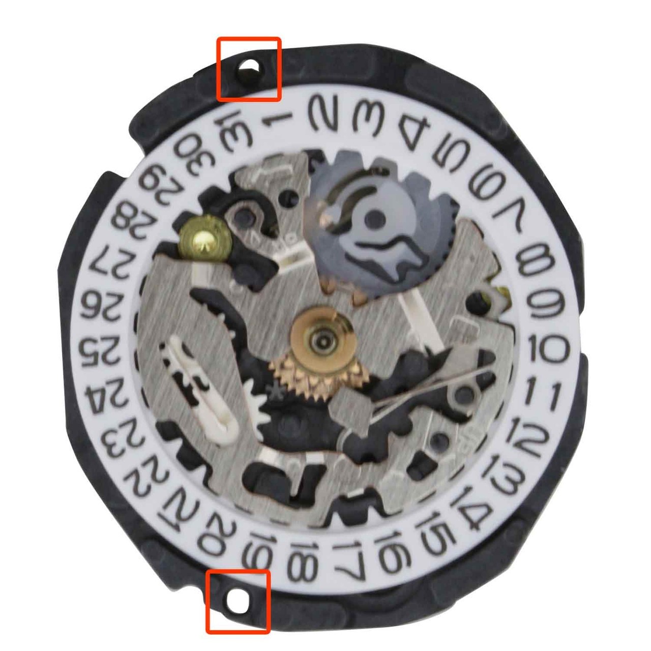 Original Hattori/Seiko/Epson AL82 Japan Quartz Movement (Date @3/6)