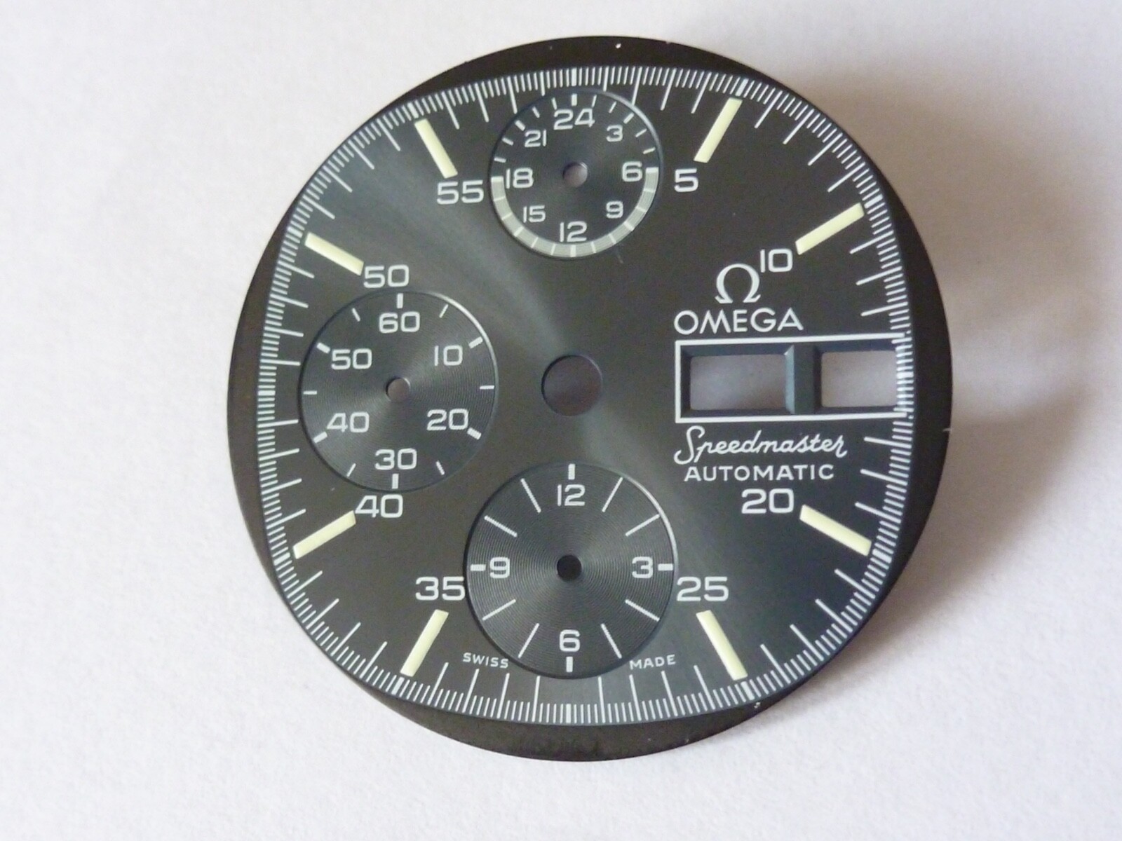 Omega Speedmaster 1045 dial Black 176.014 TV Automatic Chronograph service dial