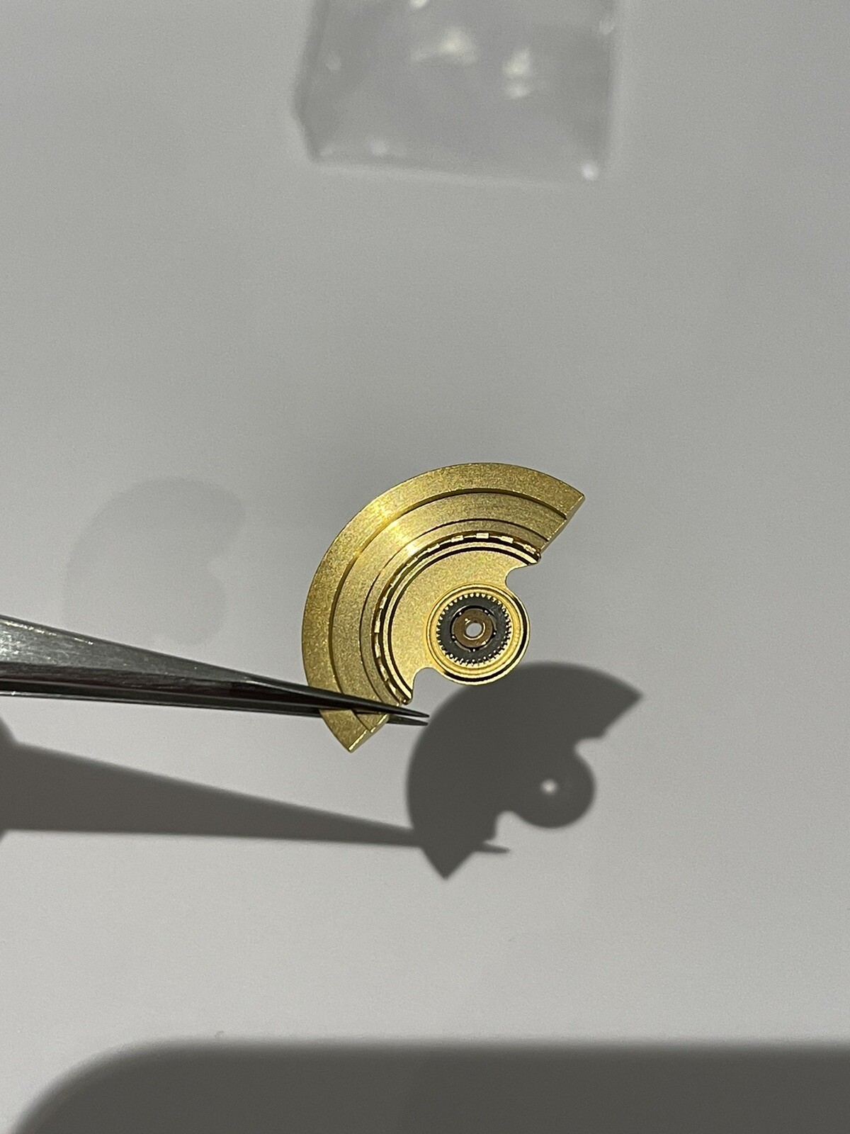 Eta 2824, 2824-2, 2836 Yellow Oscillating Weight with Ball Bearing Part 1143/1