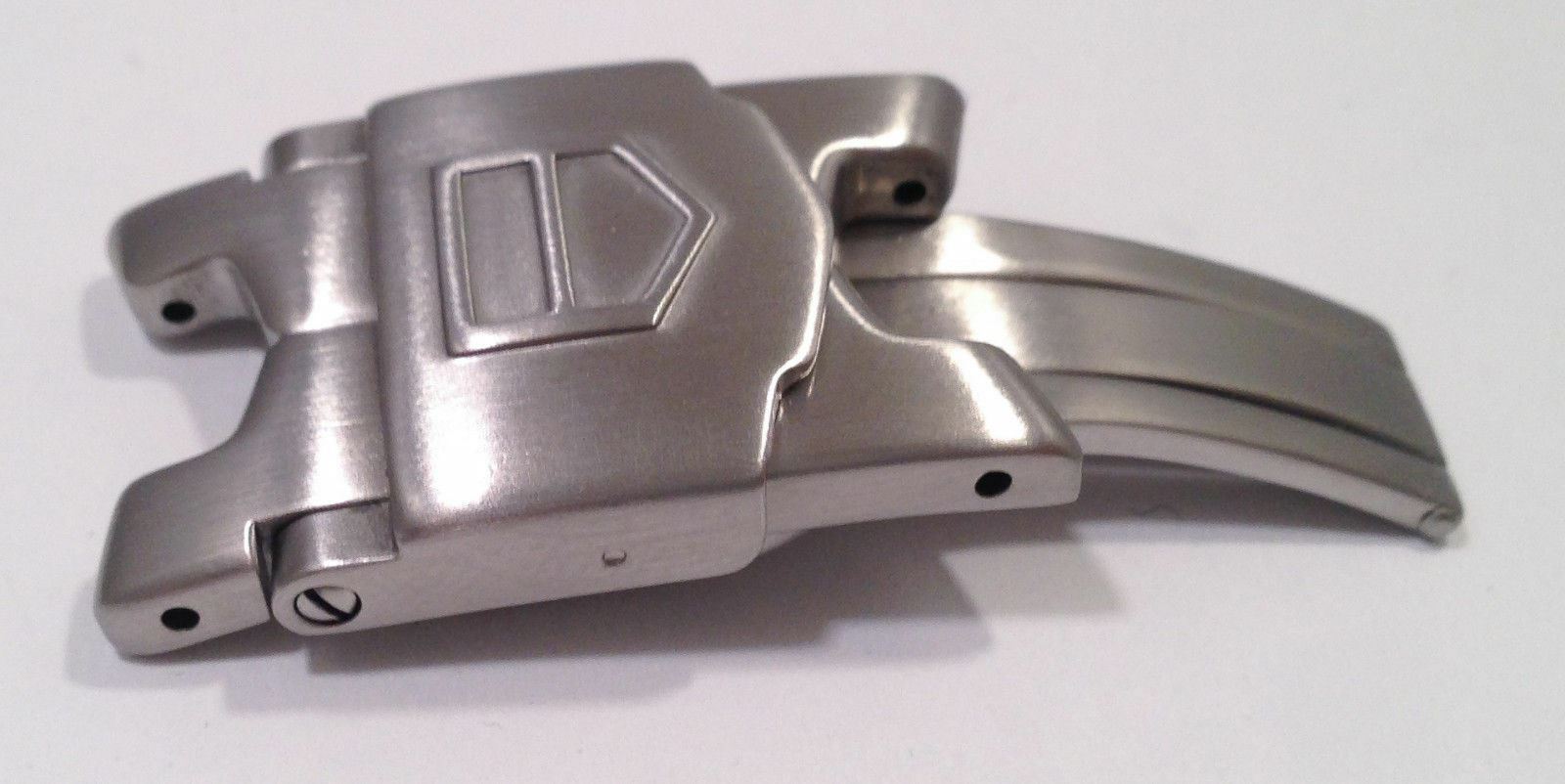 Tag Heuer LINK Mens Brushed SS Clasp 18MM BA0550 BA0564 BA0551 BD0552 Auth