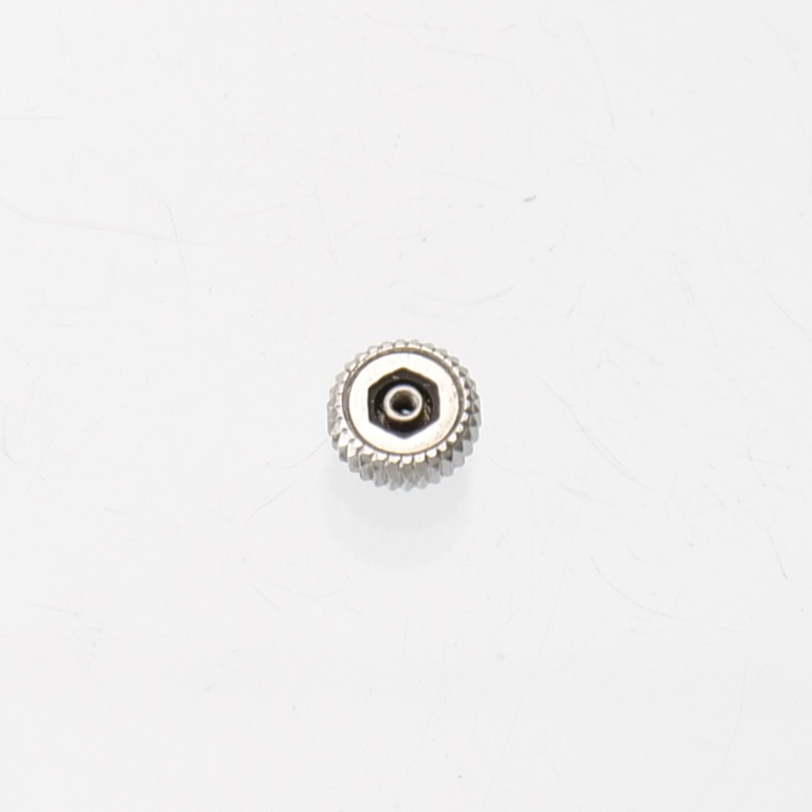 New Old Stock Watch Winding Crown Silver 5.2mm Tap 9 Waterproof (C4D24)