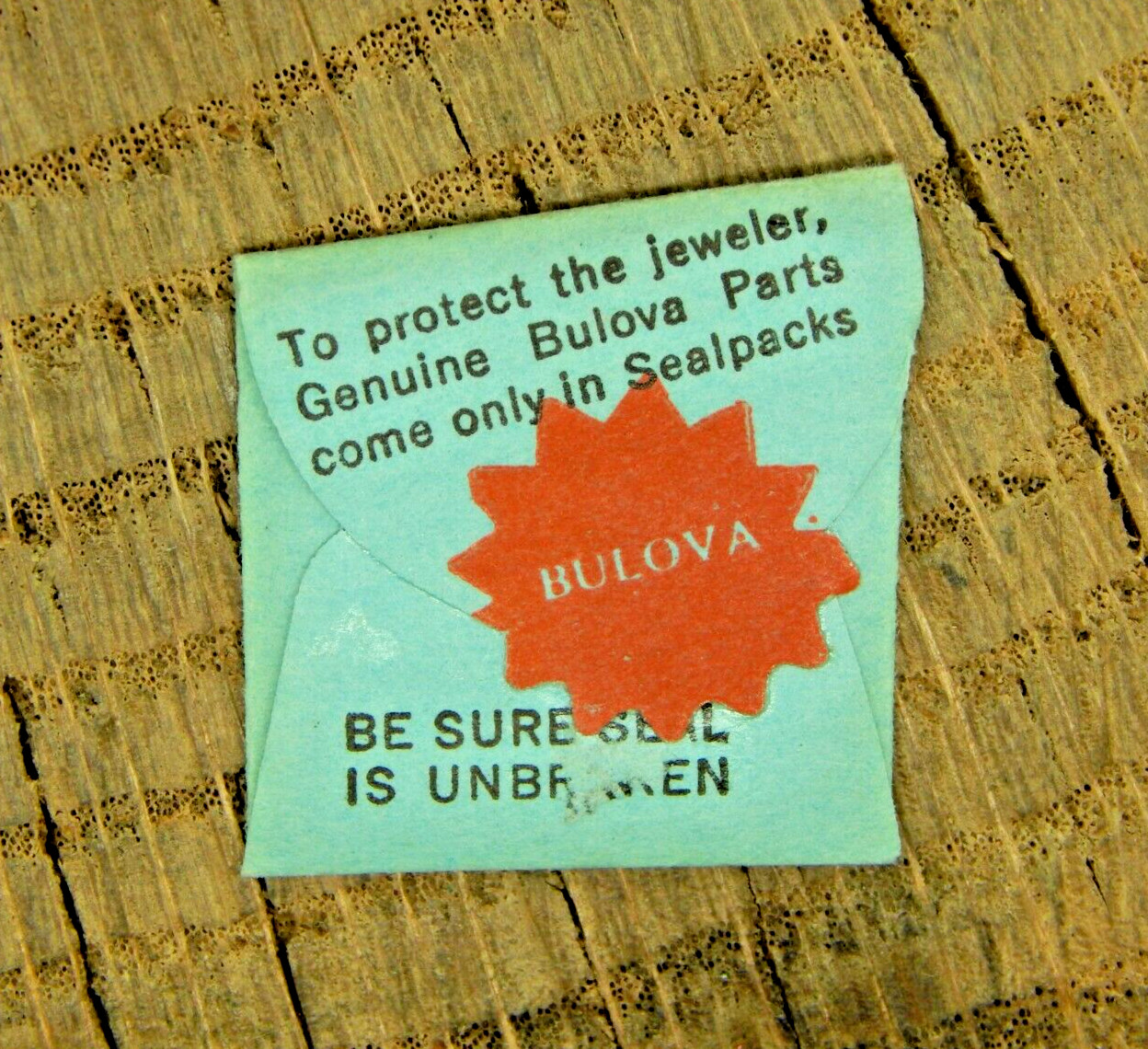 Genuine Bulova 8AE PM 9 Second Hand Watch Part 65 NEW OLD STOCK