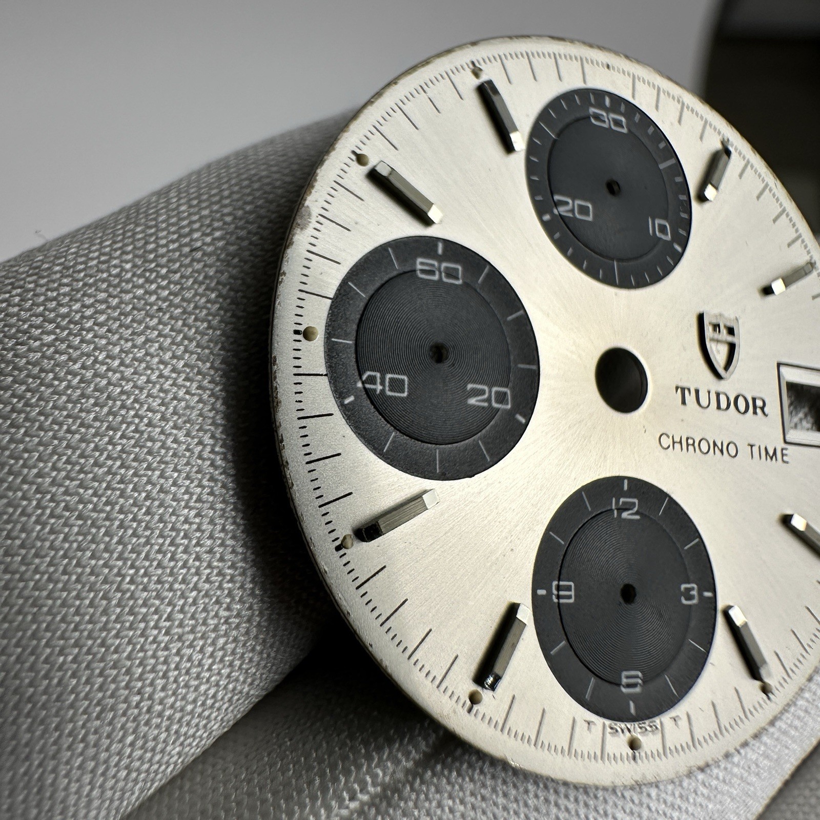 Rare First Series Tudor Prince Chronograph Big Block Watch Dial 94200 94300