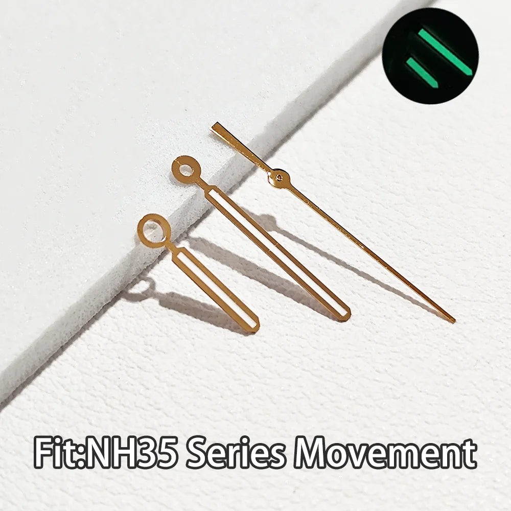 Series Rose Gold Silver Gold Watch Hands for NH35/36/8215 Series Modified