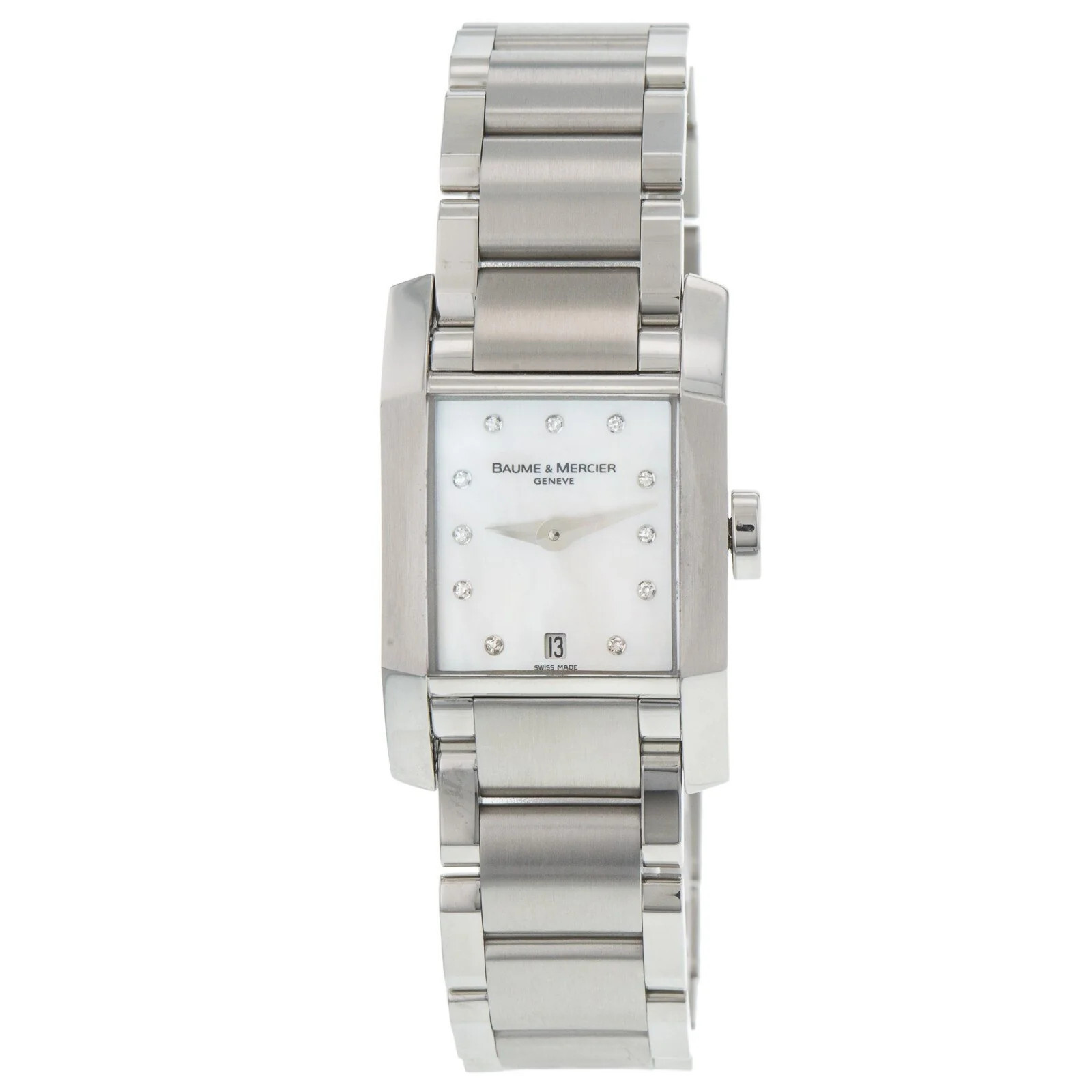 BAUME MERCIER STEEL DIAMANT LINK 16MM FOR 65489 65488