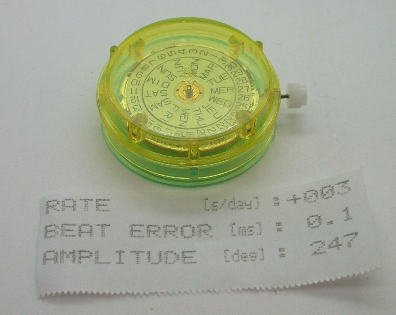 WATCHMAKERS ETA 2836-2 USED MOVEMENT – VINTAGE PARTS – 31MF8