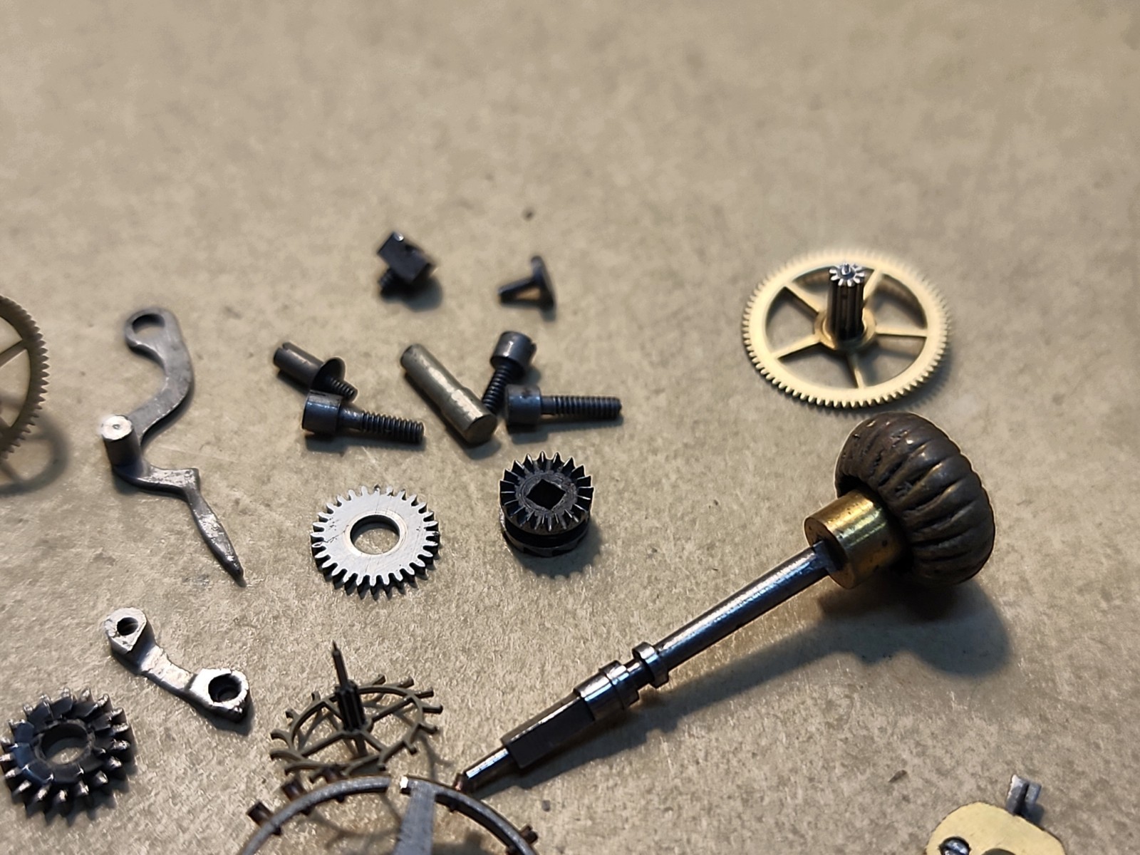 Lot Of Mixed Pocket Watch/Wristwatch Loose Parts