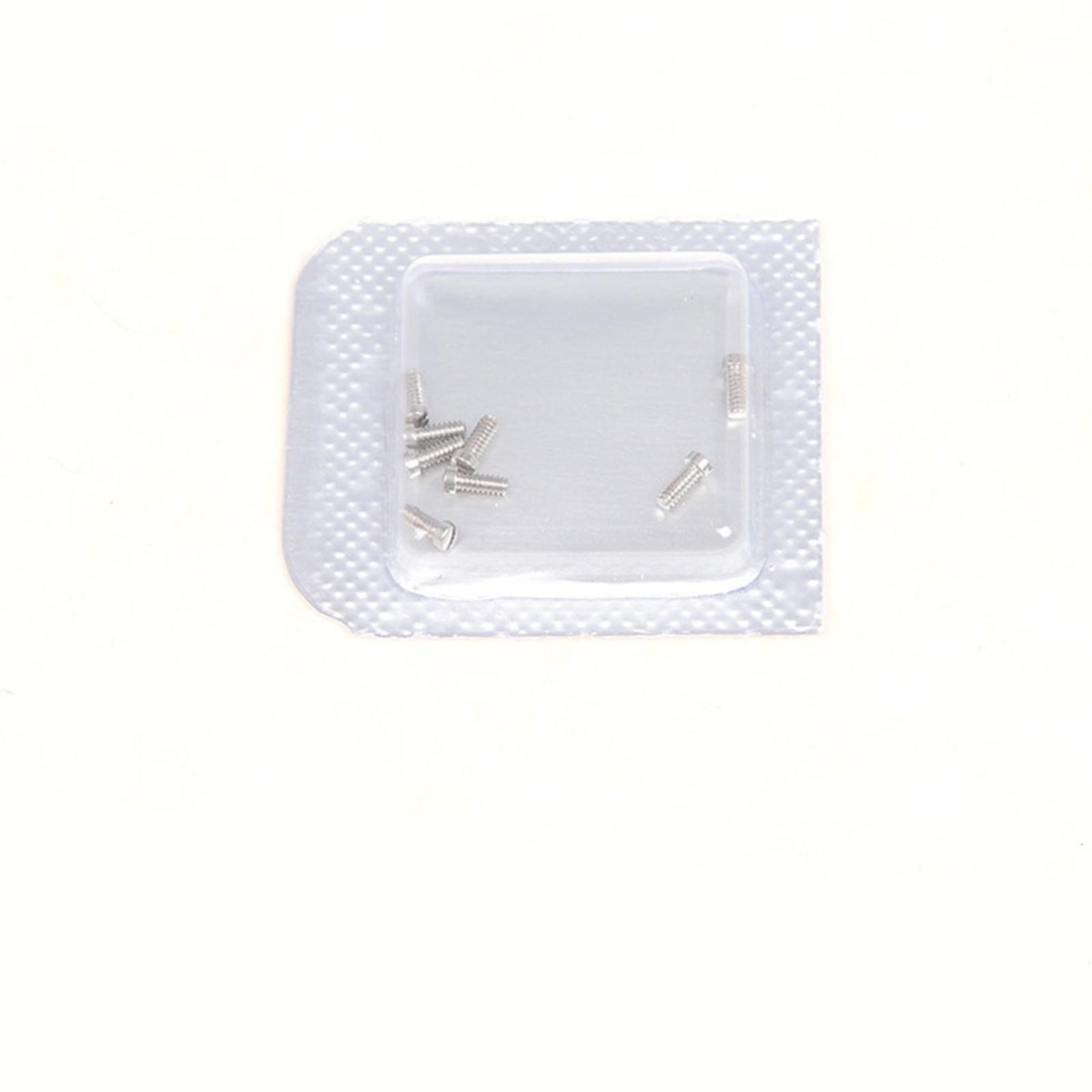 8Pcs Watch Repair Screw Stainless Steel Back Cover Screw Watch Repair For Ballon