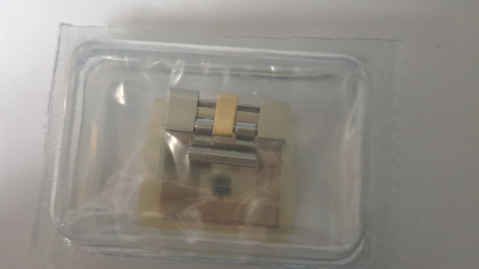 Genuine Rolex B32-20563 Sealed Steel & 18kt Jubilee Connecting Link END PIECE