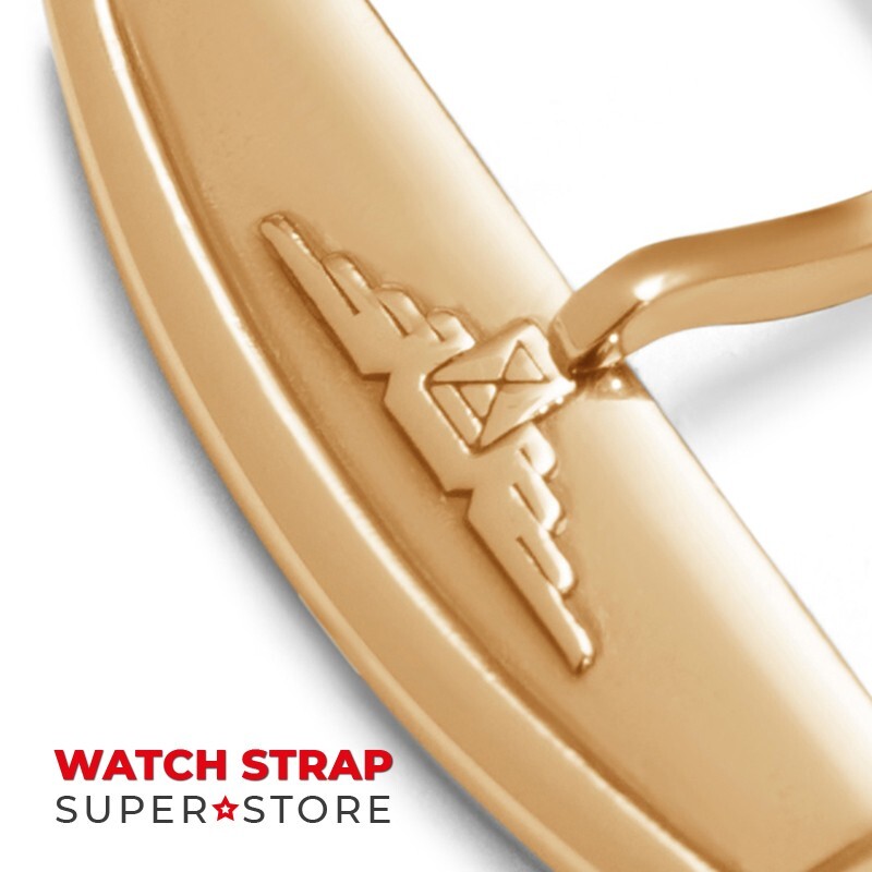16mm for LONGINES Gold Tongue Classic Buckle For Leather Watch Strap Band Clasp