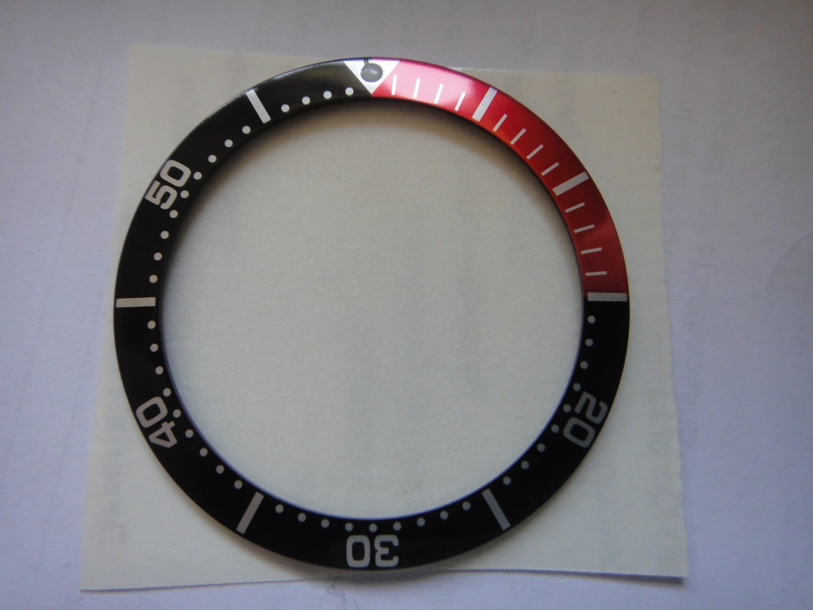 New ORIS TT1 Top Bezel Insert Ring Titanium date Diver 7562 P Ø 44mm