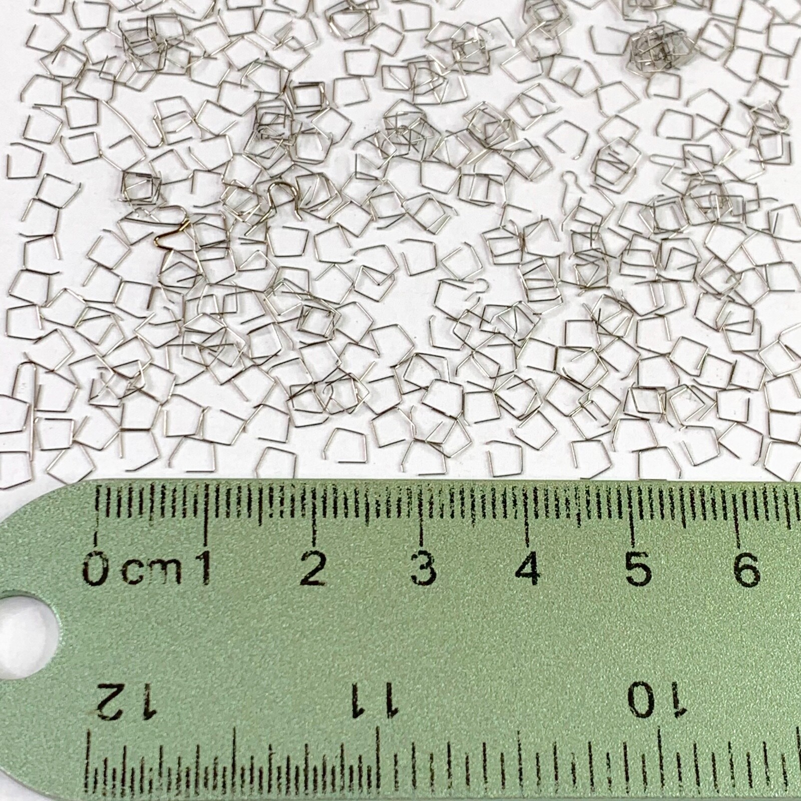100 Watch Click Springs Parts Steampunk Art Repair Watchmaker Lot Square Wrist