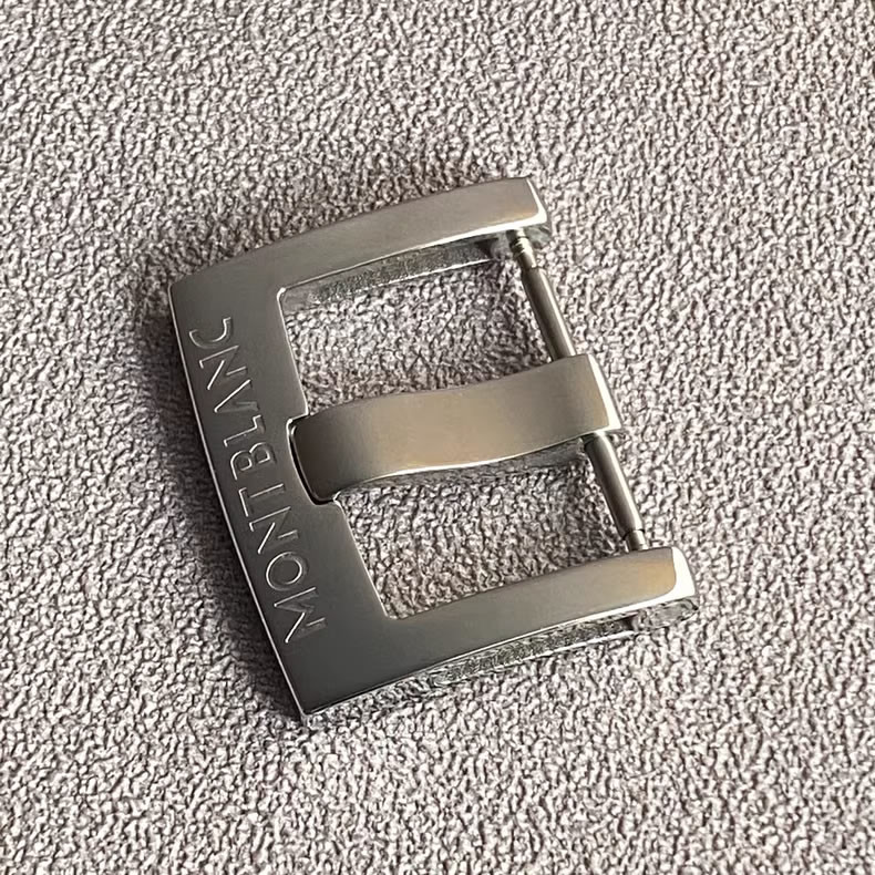 MONTBLANC TimeWalker Steel Pin buckle vintage for leather strap 20 mm