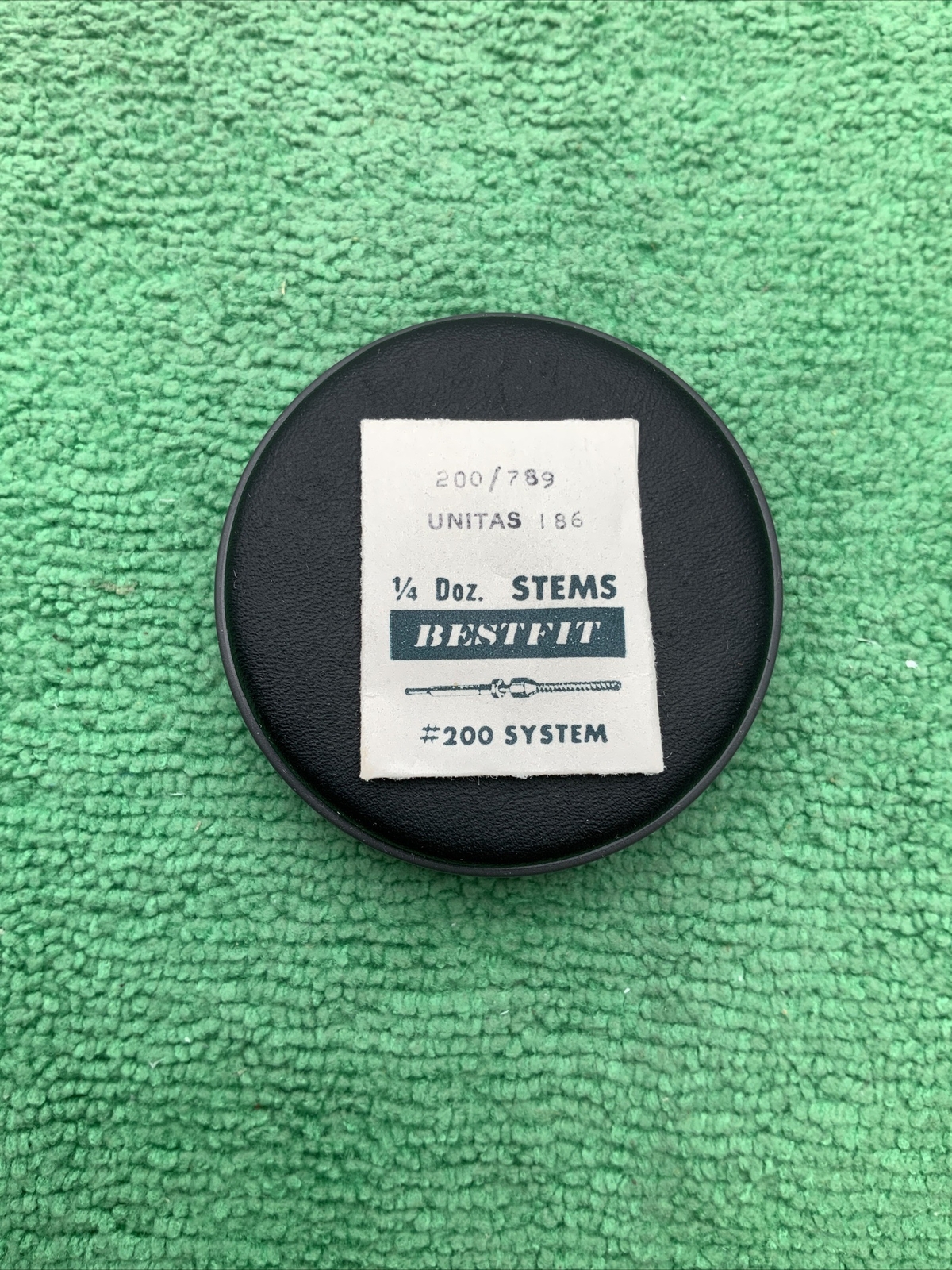 Unitas 186 Winding Stem 200-789F, To Fit (1 Stem)