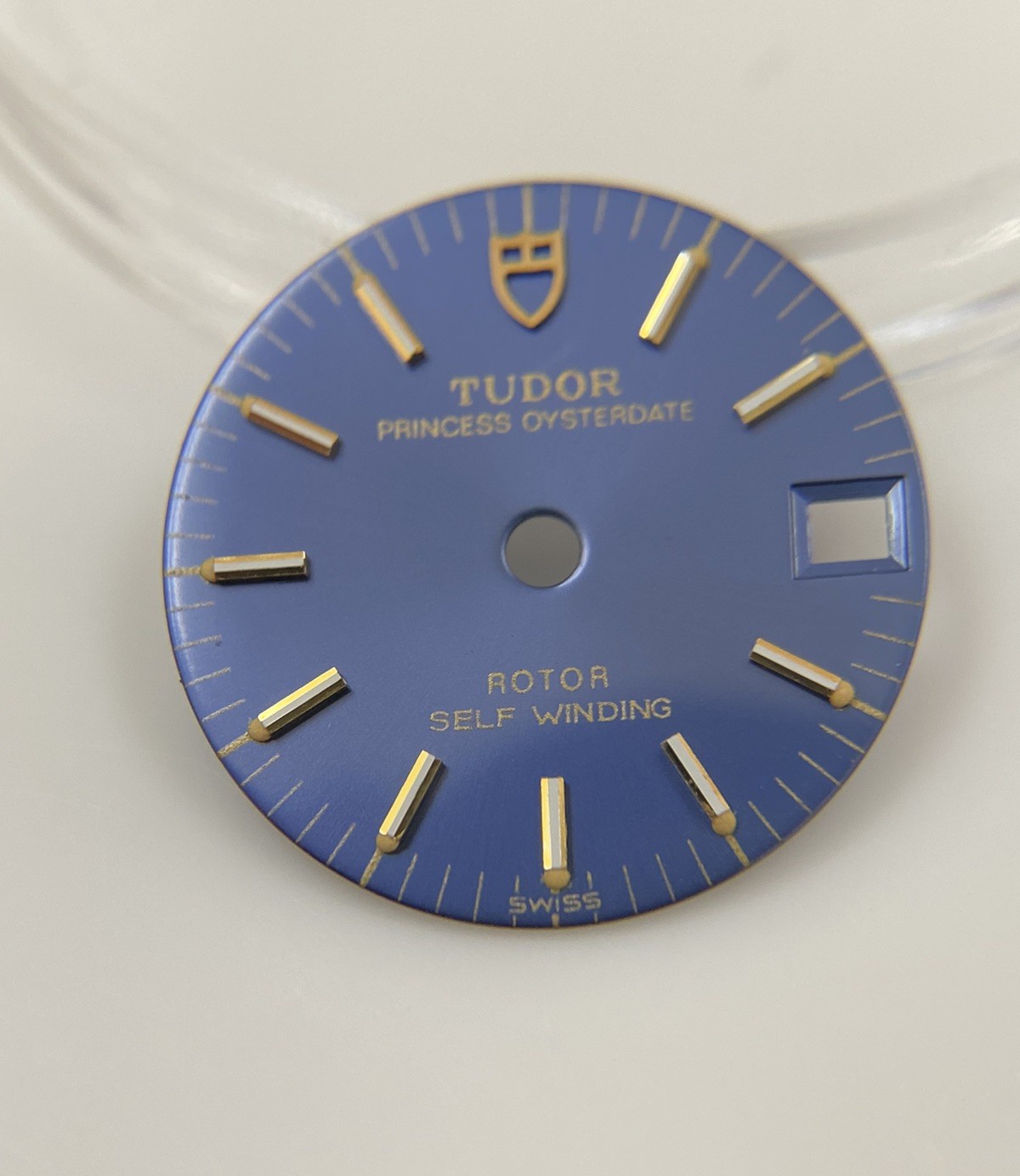 Genuine Tudor Prince Oysterdate Rotor Blue/Gold Cal. ETA 2651/2671 Ladies Dial