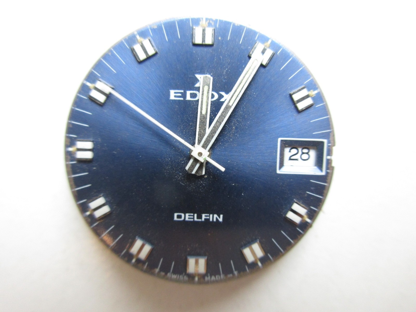 AS ST ASST cal. 1950/51 Swiss watch movement Edox dial & hands – running
