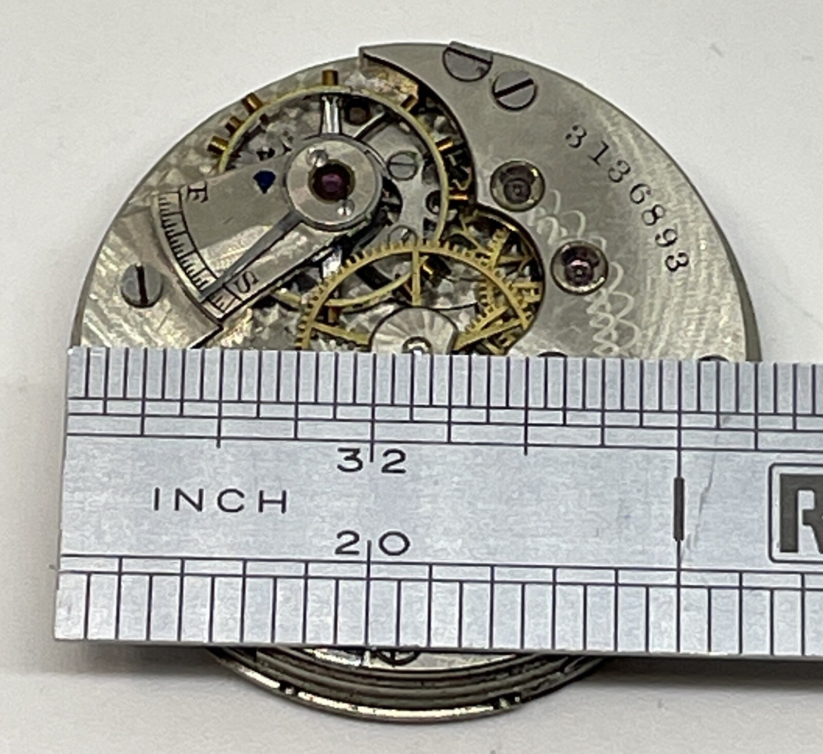 ELGIN POCKET WATCH MOVEMENT 1891 0s 11 Jewels Runs