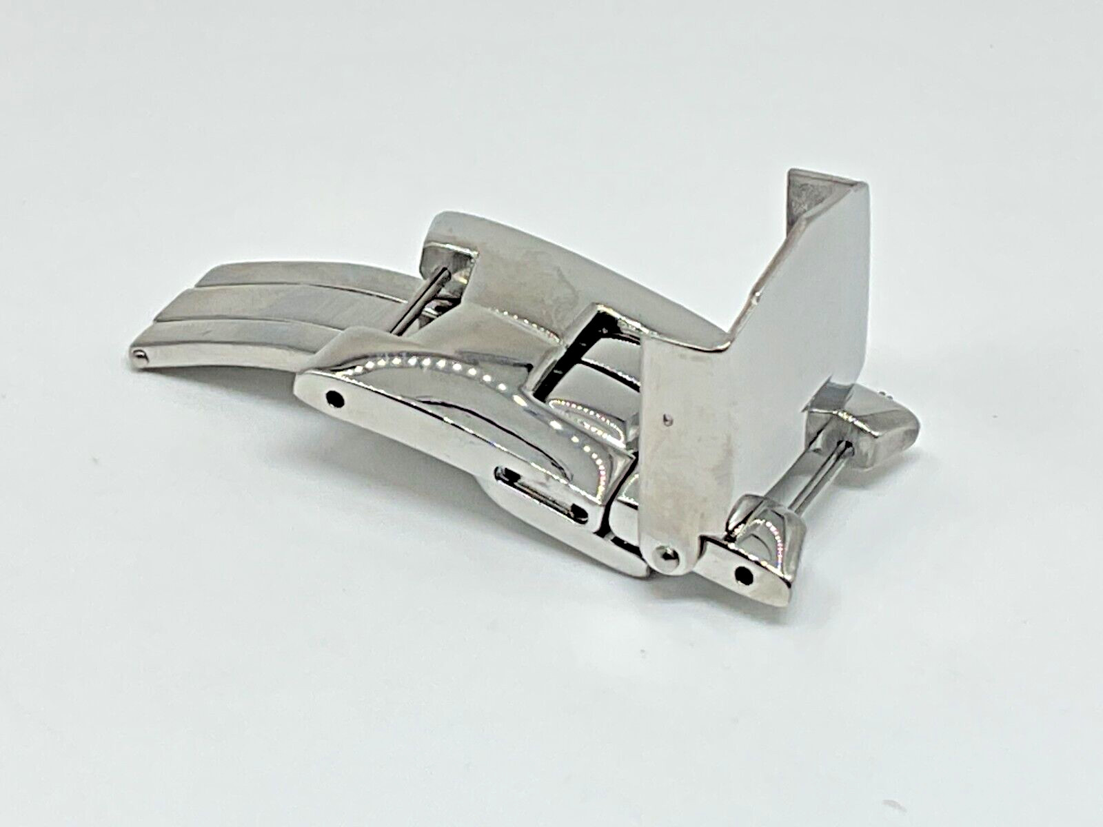 18MM REPLACEMENT BUCKLE FOR TAG HEUER LINK WATCH BA0576 BA0594 SHINY