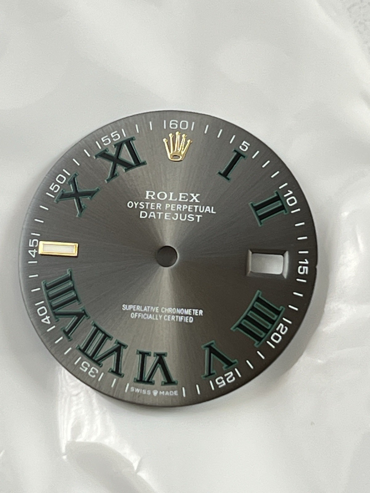 Rolex Mens 36mm Datejust Custom Wimbledon Dial For 16013 16233 16203 116233