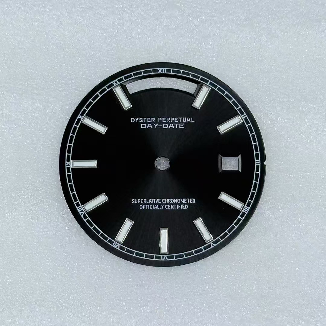 31mm Sunburst Watch Dial Green Luminous for 8285 Automatic Movement