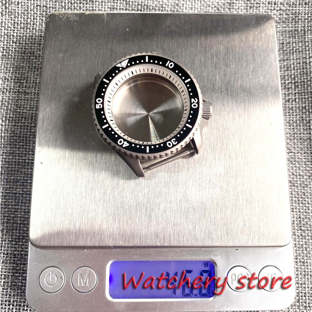 41mm 200m Waterproof Dive Titanium Watch Case For Men Fit NH35 NH36 Sapphire