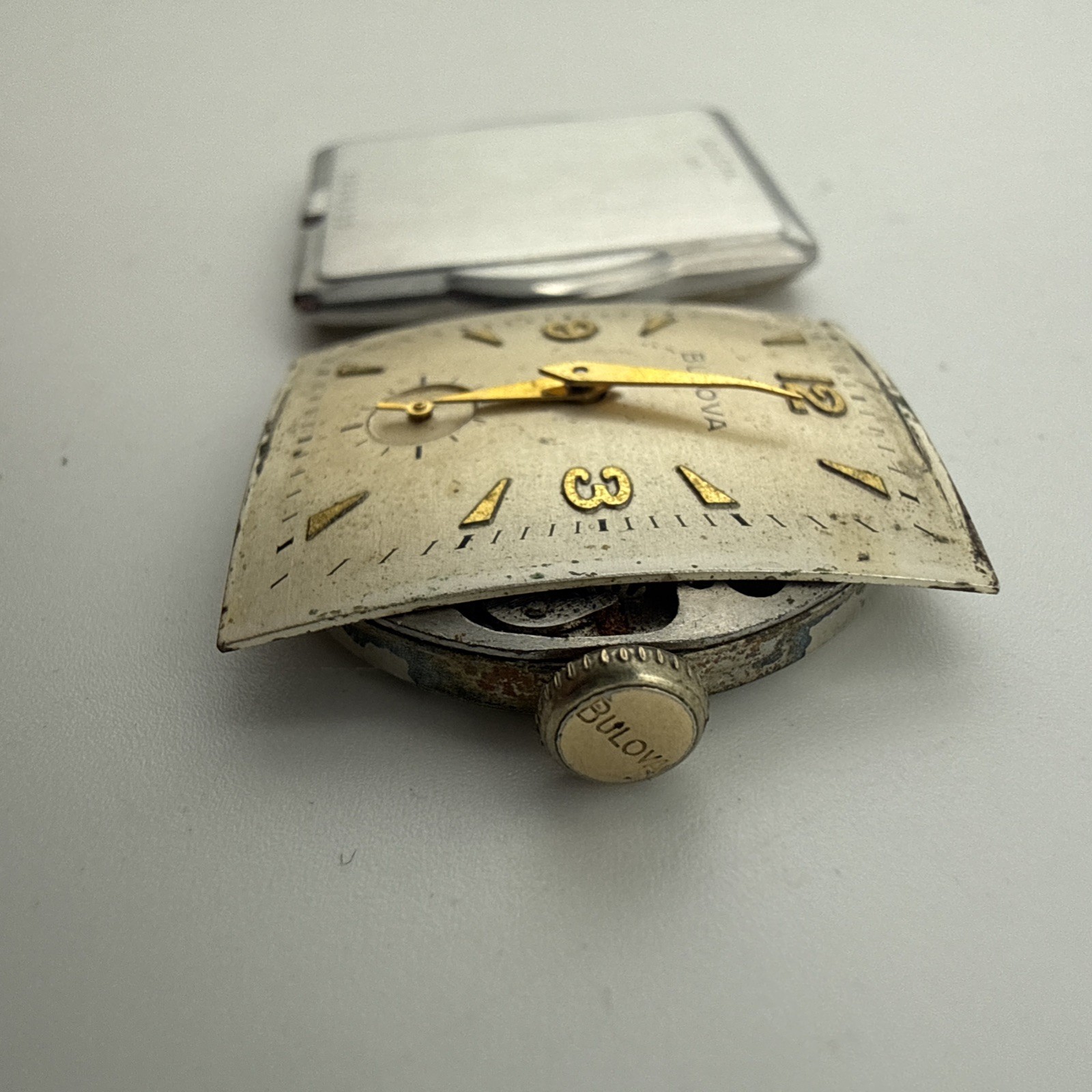 Vintage Bulova Manual Wind 17J 10BM Wrist Watch Movement – Good Balance Wheel