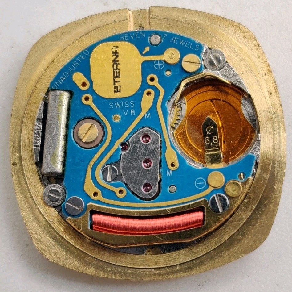 Eterna ETA Cal. 956.111 Swiss quartz watch movement Works