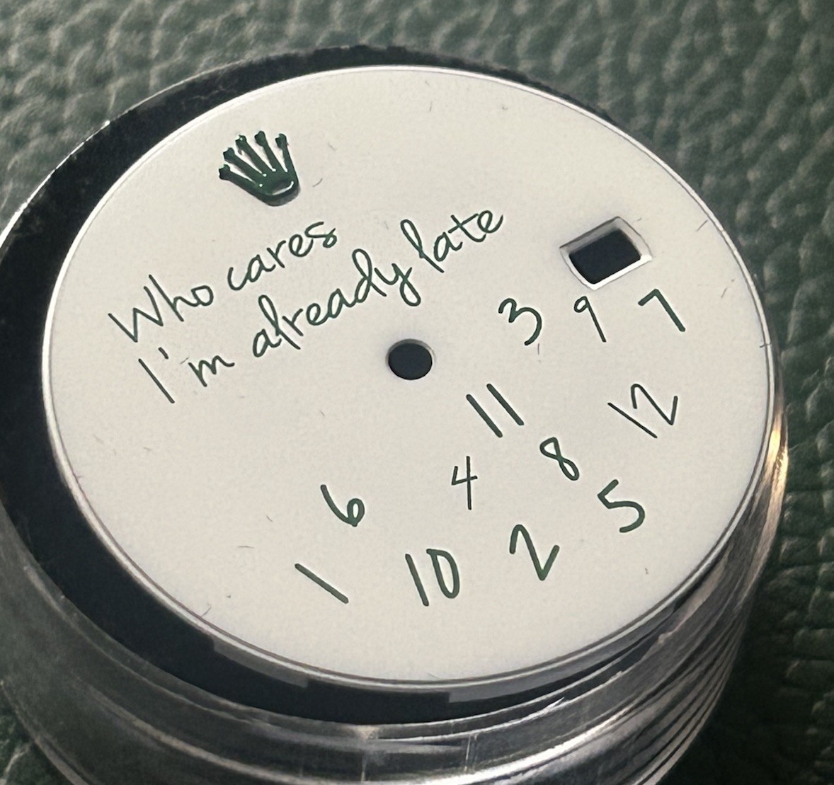 Custom Tardy Logo Dial For Rolex 41mm Datejust 126300, 126334, 126333 & 126303