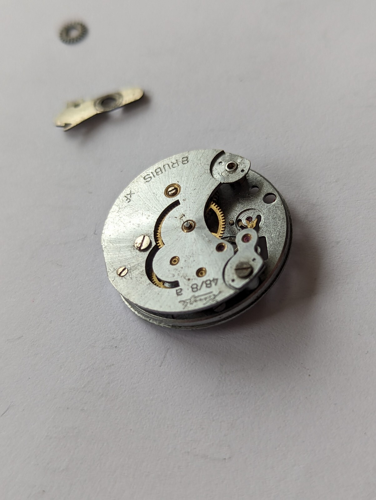 Vintage Kienzle 48/8 Mechanical Watch Movement (Incomplete)