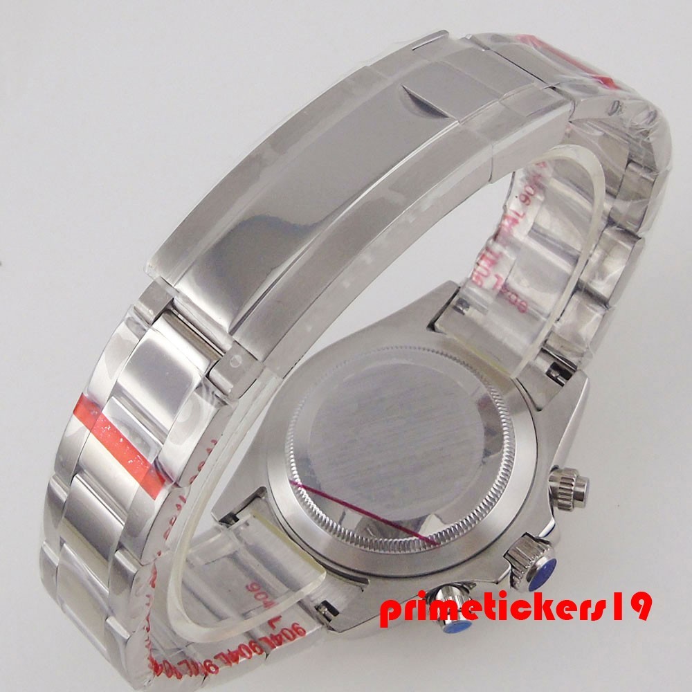 39mm Multifunctional VK63 Quartz Watch Case Mod Parts Set For Daytona Wristwatch