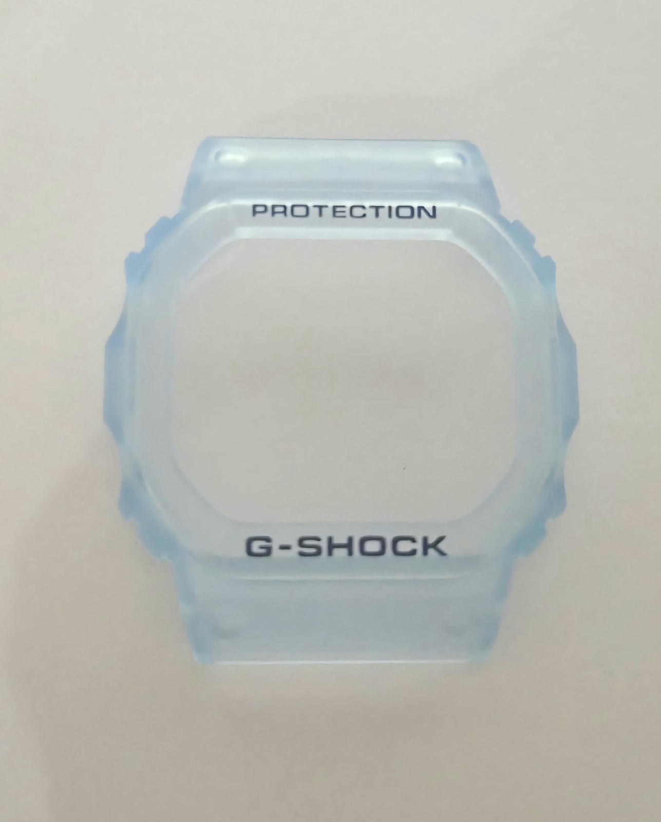 Genuine Casio Replacement BEZEL for G SHOCK DW5600LS-2 DW5600 CLEAR BLUE ** NEW