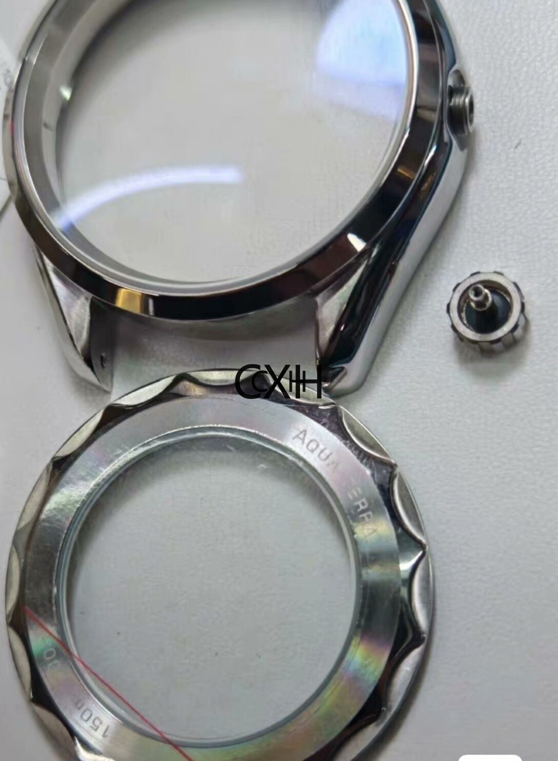 41MM Stainless Steel Watch Case With Band Kit for Aqua Terra 8215 8200