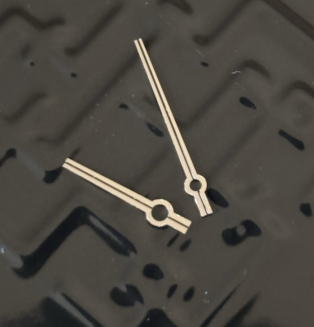Rolex Datejust Hands for Roman models 16200 16234 black center line