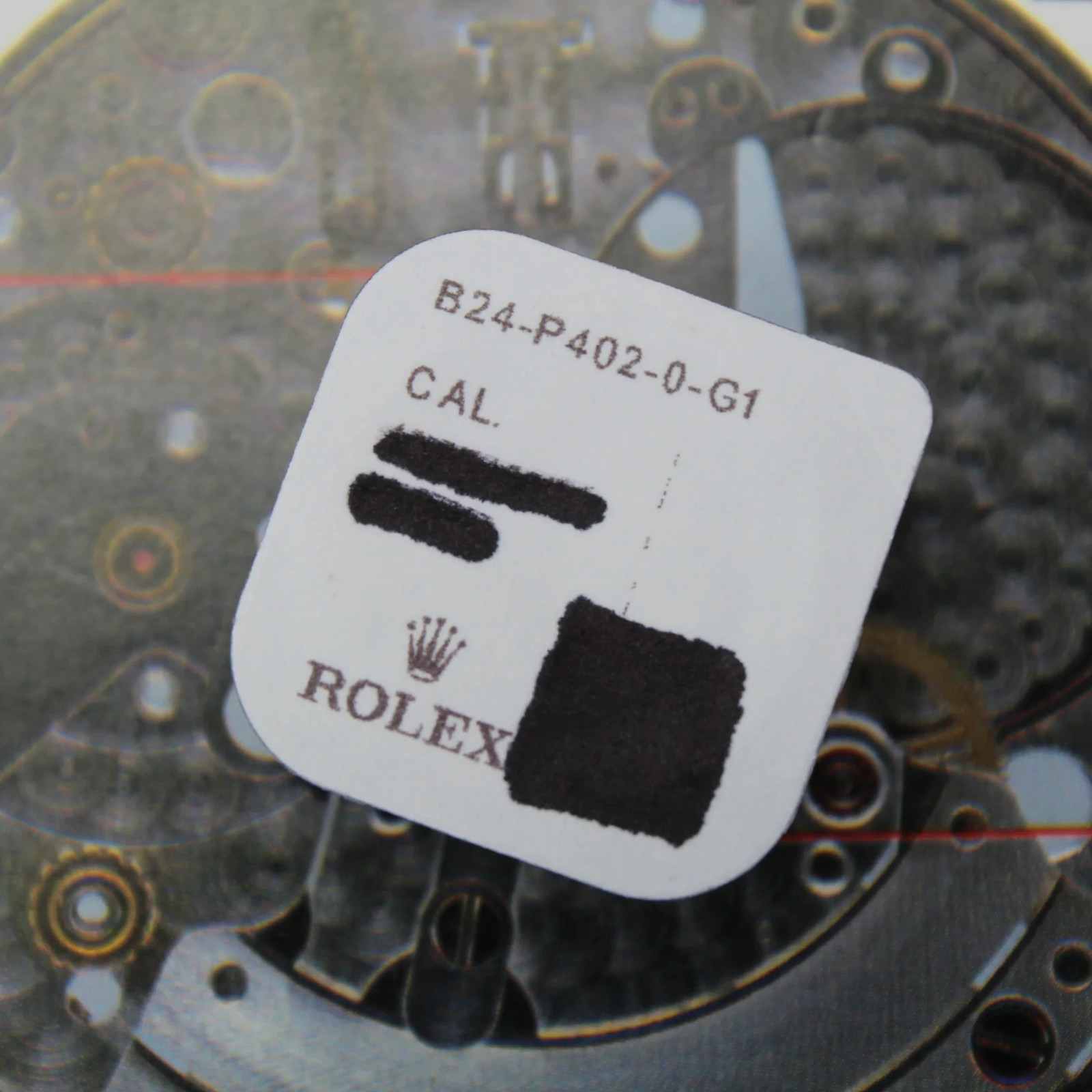 NEW Rolex 24-P402-0 Steel Button New In Blister
