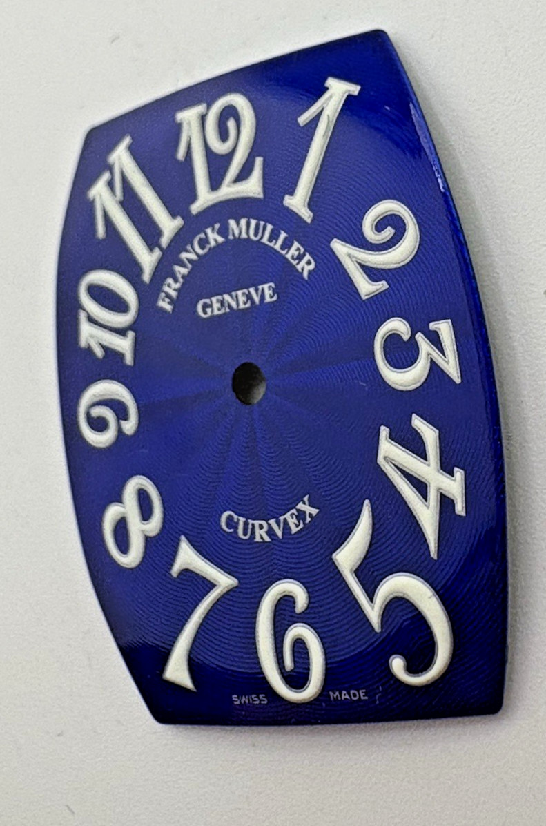 Franck Muller Cintree Curvex 1752QZ Blue Dial