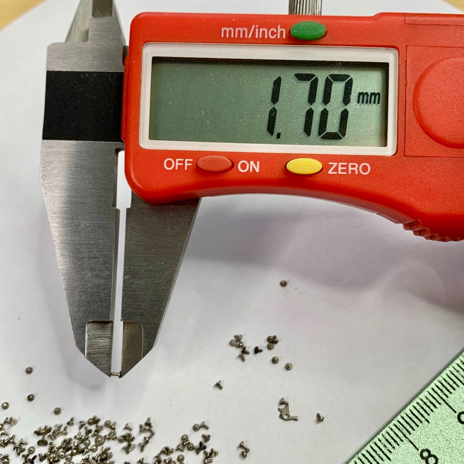 100 Watch Screws Tiny Steampunk Altered Art Parts Watchmaker Lot Repair Wrist B
