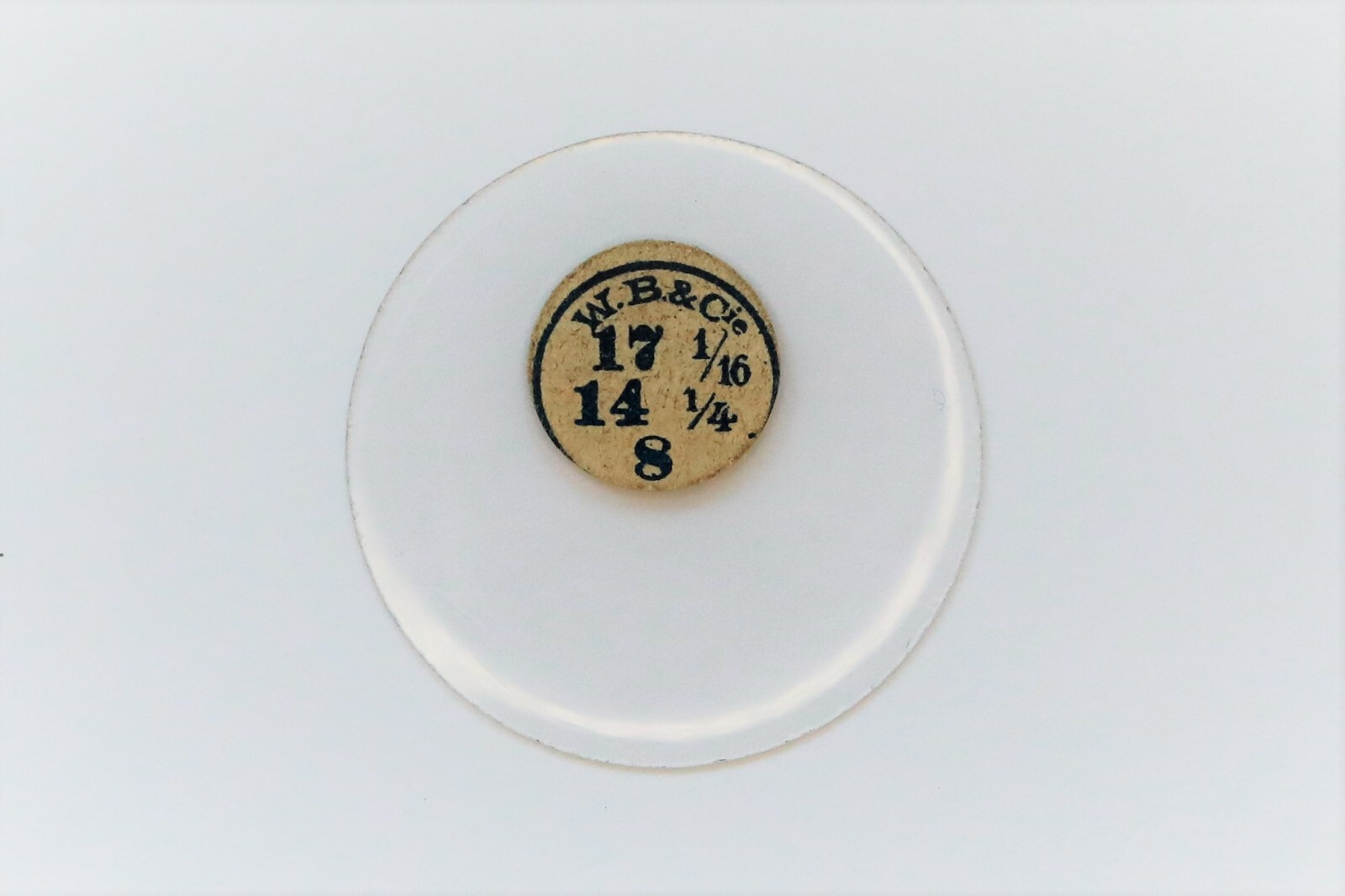 17 Ligne NOS Hunter Glass Pocket Watch Crystals