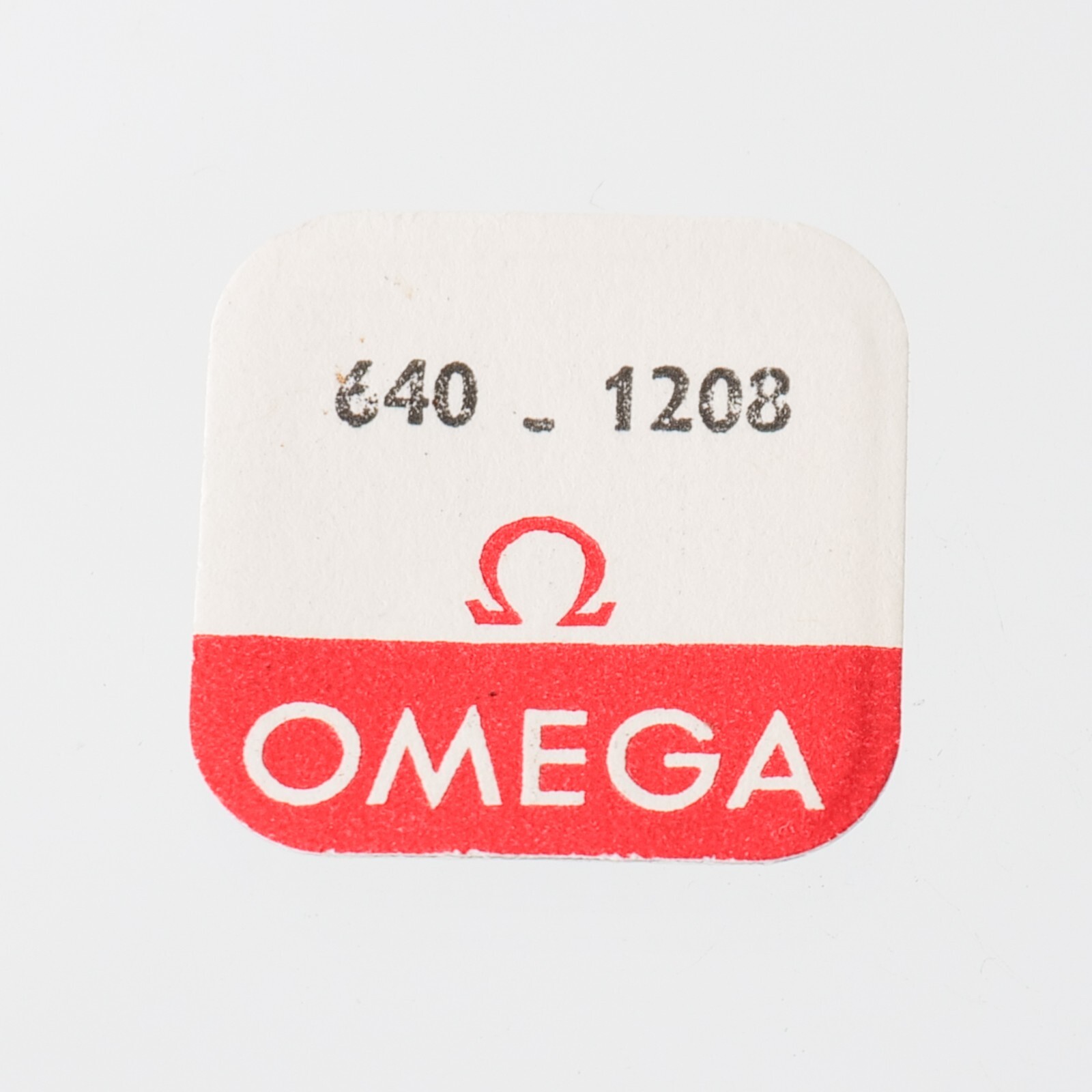 NOS Omega 640-1208 Mainspring Part Genuine New Old Stock Watchmakers Part (G7D9)