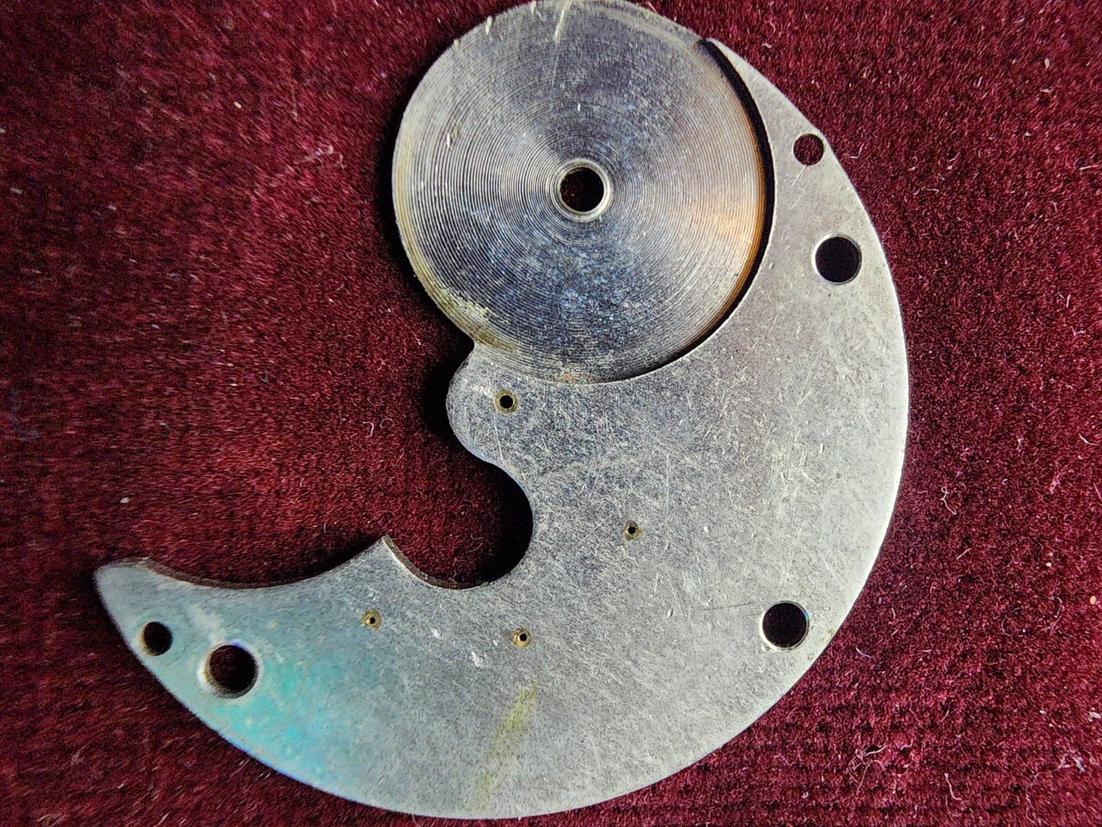 Vintage New York Standard Watch Co. 11.5A Pocket Watch Movement – Partial – USA