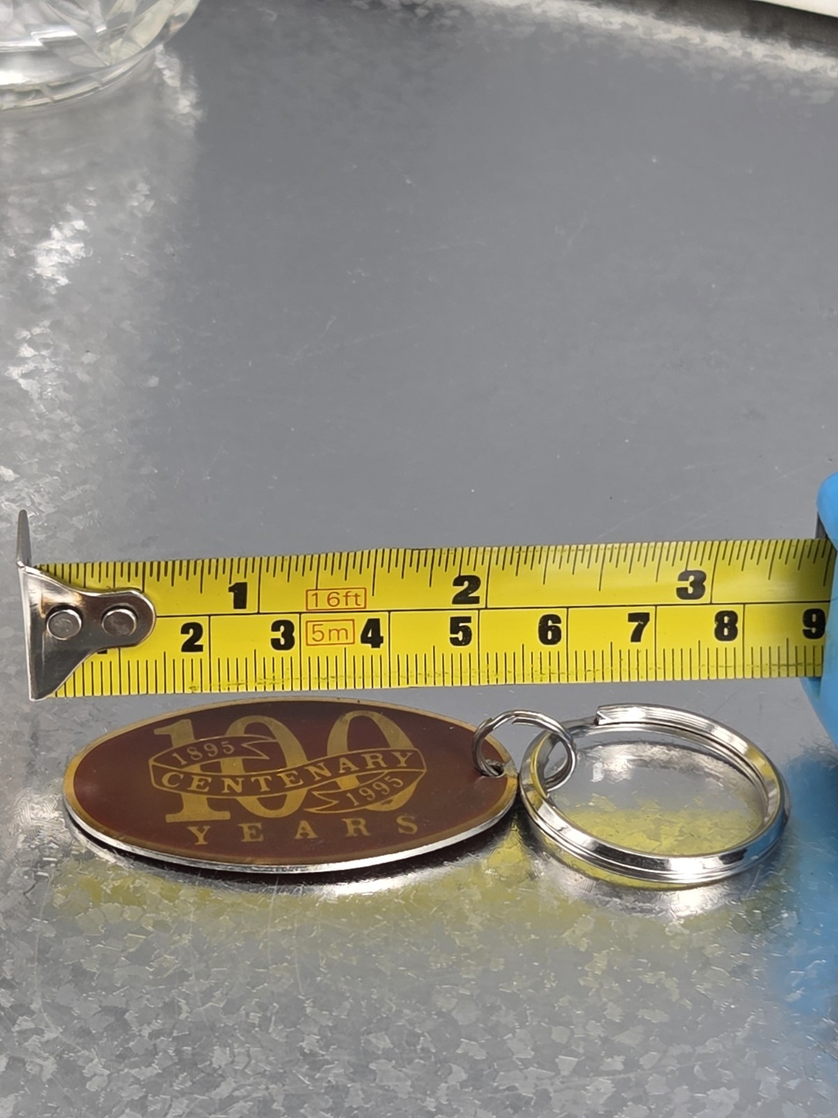 Rotary Watch 1895-1995 Centenary 1995 Years Key Ring