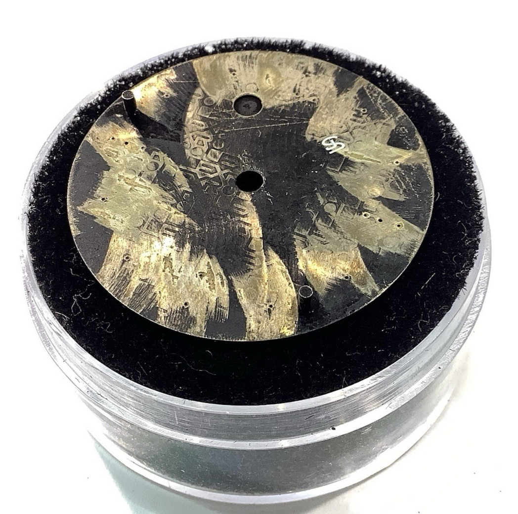 Original ROLEX 14060 SUBMARINER No Date FROZEN Patina Black Tritium Dial
