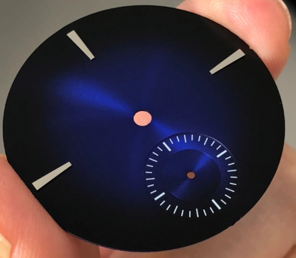 37mm gradient color Dial For ETA6497/6498 ST3600/3 Movement Watch Accessories